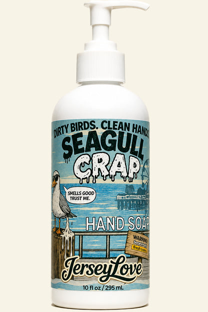 Jersey Love Seagull Crap Hand Soap