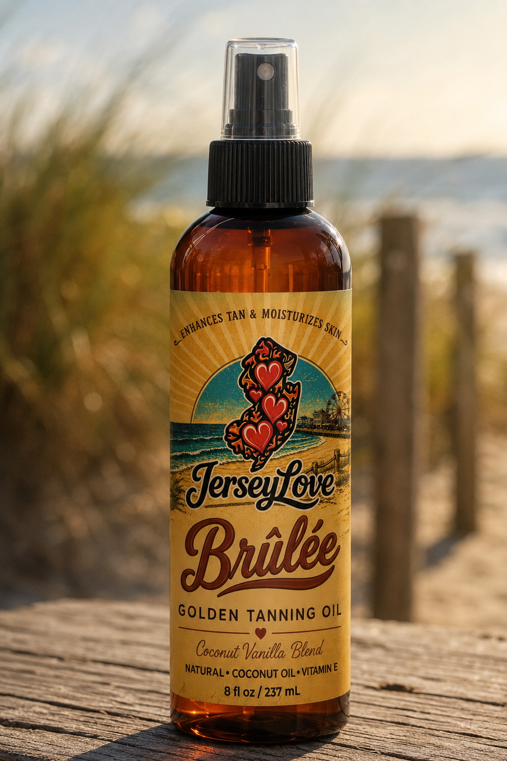 Jersey Love Brûlée Tanning Oil