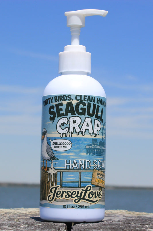Jersey Love Seagull Crap Hand Soap