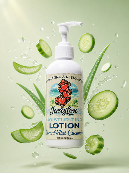 Jersey Love Moisturizing Lotion - Ocean Mist Cucumber